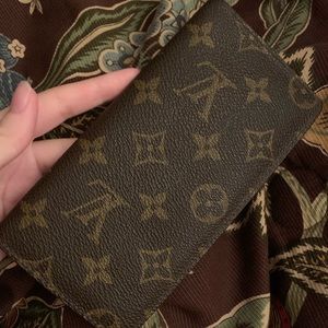Vintage Louis Vuitton Checkbook & Card Holder